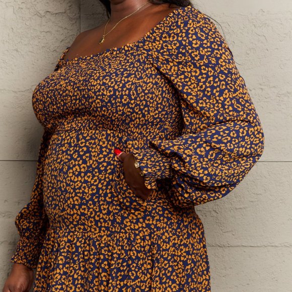 Hailey & Co Wild One Animal Printed Maxi Dress - Picture 3 of 10